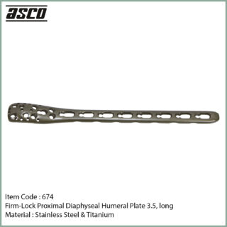 674-Firm-Lock-Proximal-Diaphyseal-Humeral-LCP-Orthopedic-Plate-3.5,-long