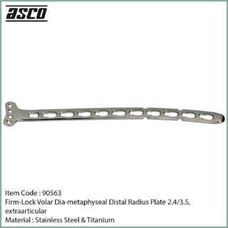 90563-Firm-Lock-Volar-Dia-metaphyseal-Distal-Radius-Plate,-extraarticular